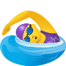 Woman Swimming on Icons8