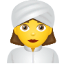 woman-wearing-turban Emoji icons8
