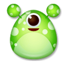 Außerirdisches Monster Emoji LG