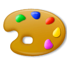Paleta de artista Emoji LG