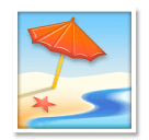 beach-with-umbrella Emoji lg