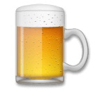 Beer Mug Emoji on LG Phones