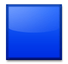 🟦 Blue Square Emoji on LG Phones