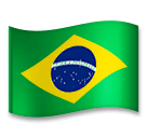 Флаг Бразилии Эмодзи на телефонах LG