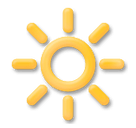 🔆 Símbolo de brilho elevado Emoji nos LG