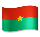 🇧🇫 Bandeira do Burquina Faso Emoji nos LG