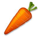 🥕 Морковь Эмодзи на телефонах LG