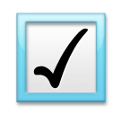 check-box-with-check Emoji lg