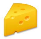 Cheese Wedge Emoji on LG Phones