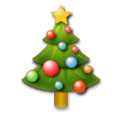 Árvore de Natal Emoji LG