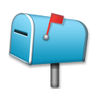 closed-mailbox-with-raised-flag Emoji lg