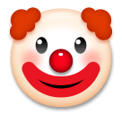 🤡 Clowngesicht Emoji auf LG