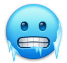 🥶 Frierendes Gesicht Emoji auf LG