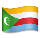 🇰🇲 Bandiera delle Comore Emoji su LG