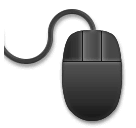 Computer Mouse Emoji on LG Phones