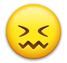 😖 Confounded Face Emoji on LG Phones