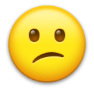 Cara com expressão confusa Emoji LG