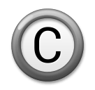 copyright Emoji lg