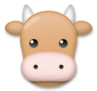 Cara de vaca Emoji LG