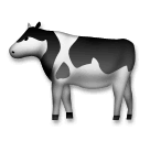 Cow Emoji on LG Phones