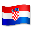 🇭🇷 Флаг Хорватии Эмодзи на телефонах LG