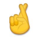 crossed-fingers Emoji lg