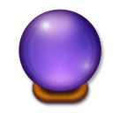 Crystal Ball Emoji on LG Phones