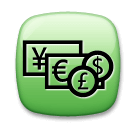 Currency Exchange Emoji on LG Phones