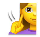 🧏‍♀️ Deaf Woman Emoji on LG Phones