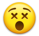 😵 Dizzy Face Emoji on LG Phones
