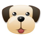 🐶 Hundekopf Emoji auf LG