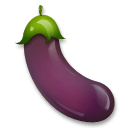 Eggplant Emoji on LG Phones
