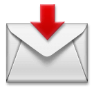 Envelope com seta Emoji LG