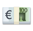 Euro Banknote Emoji on LG Phones