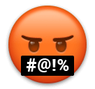 face-with-symbols-on-mouth Emoji lg