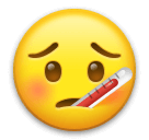 face-with-thermometer Emoji lg