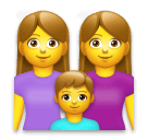 family-woman-woman-boy Emoji lg