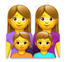 family-woman-woman-girl-boy Emoji lg