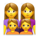 family-woman-woman-girl-girl Emoji lg