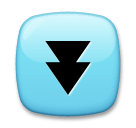 fast-down-button Emoji lg