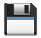 Floppy Disk Emoji on LG Phones