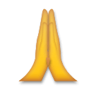 folded-hands Emoji lg