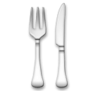 fork-and-knife Emoji lg