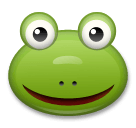 🐸 Froschgesicht Emoji auf LG