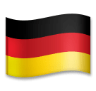 Bandeira da Alemanha Emoji LG