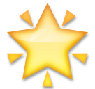 Estrela brilhante Emoji LG
