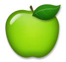 green-apple Emoji lg