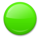 🟢 Grüner Kreis Emoji auf LG