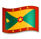 Flagge von Grenada Emoji LG