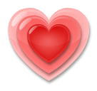 💗 Corazón creciente Emoji en LG